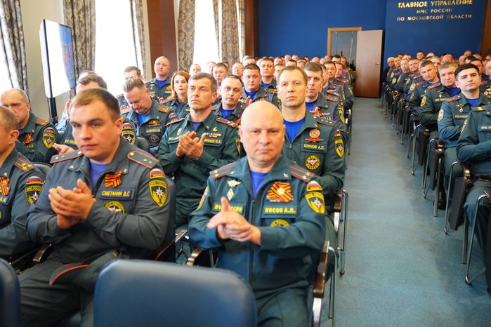 Губернатор и министр МЧС России поздравили  сотрудников пожарной охраны