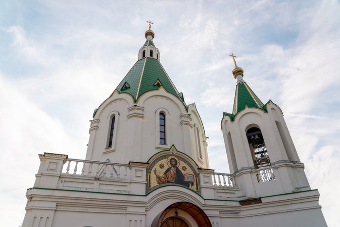 Церковь Преображения Господня в Запрудне Талдомского округа