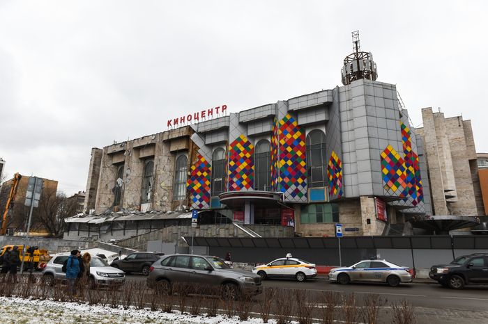 Снос кинотеатра «Соловей» в Москве