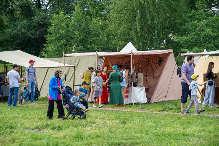 Фестиваль исторической реконструкции «Наследие предков» в Раменском парке