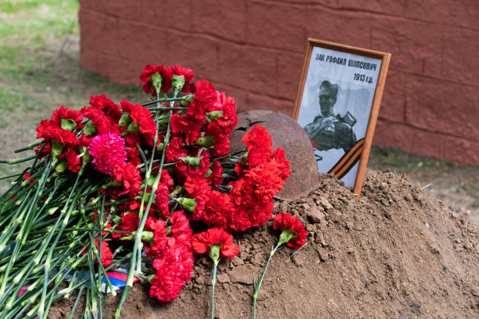 Мемориал латышской дивизии. Перезахоронение бойцов ВОВ
