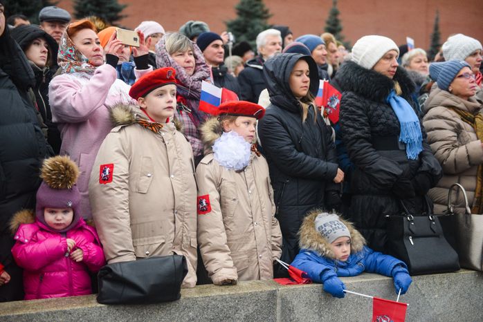 Торжественный марш в честь 78-ой годовщины военного парада 7 ноября 1941 года