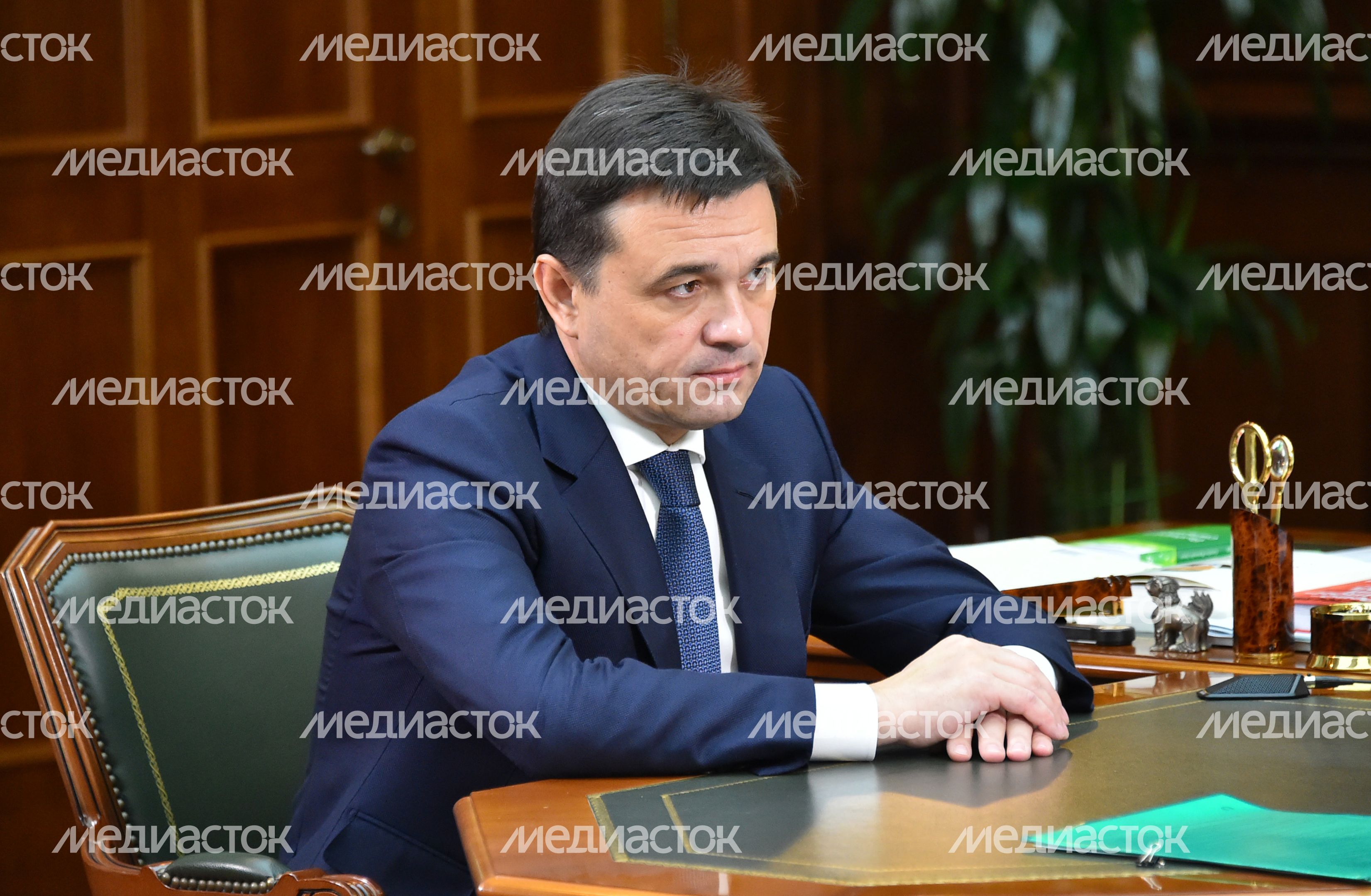Встреча губернатора МО  с главой Наро-Фоминского района