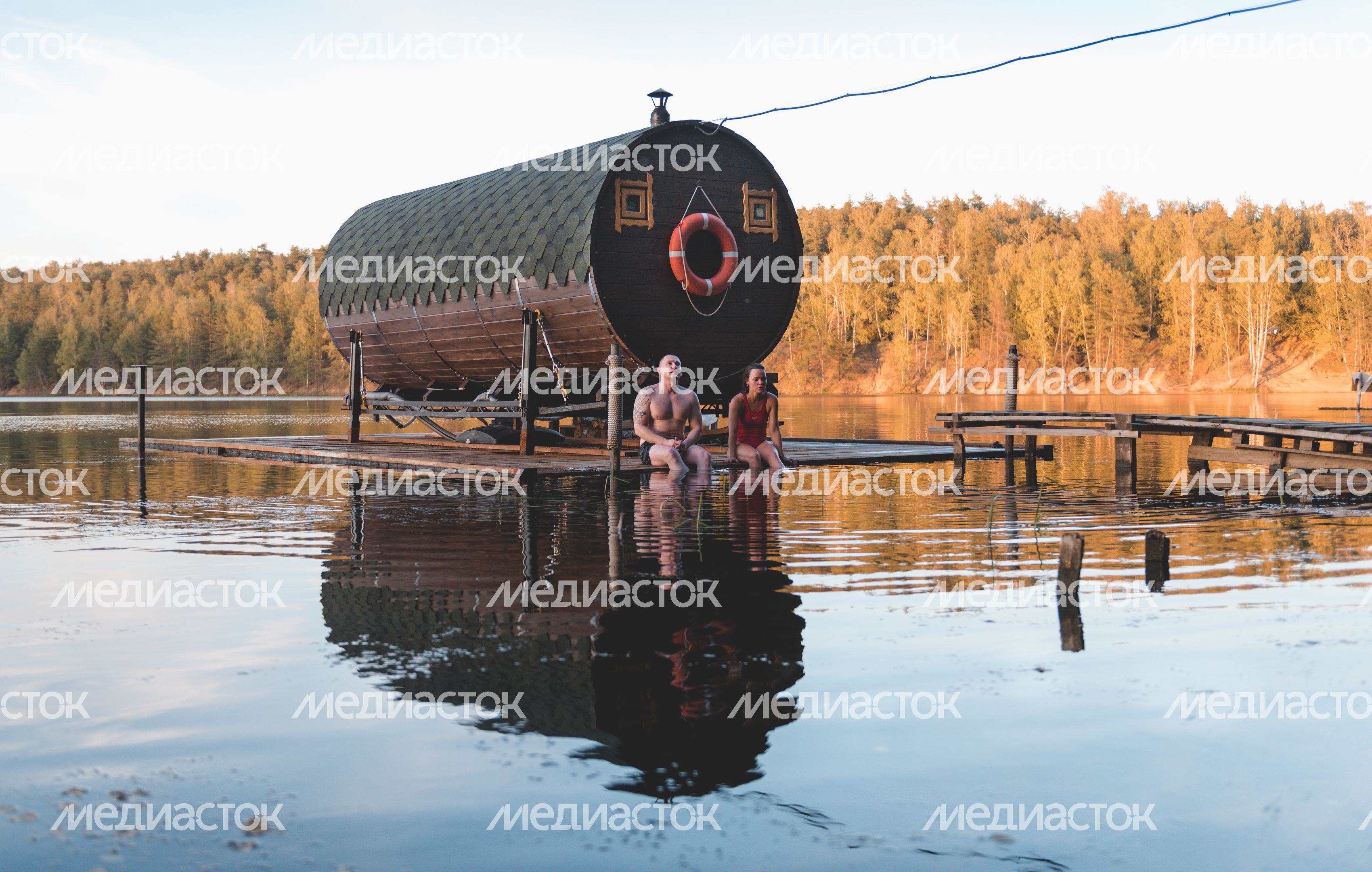 Осенние бани в Подмосковье