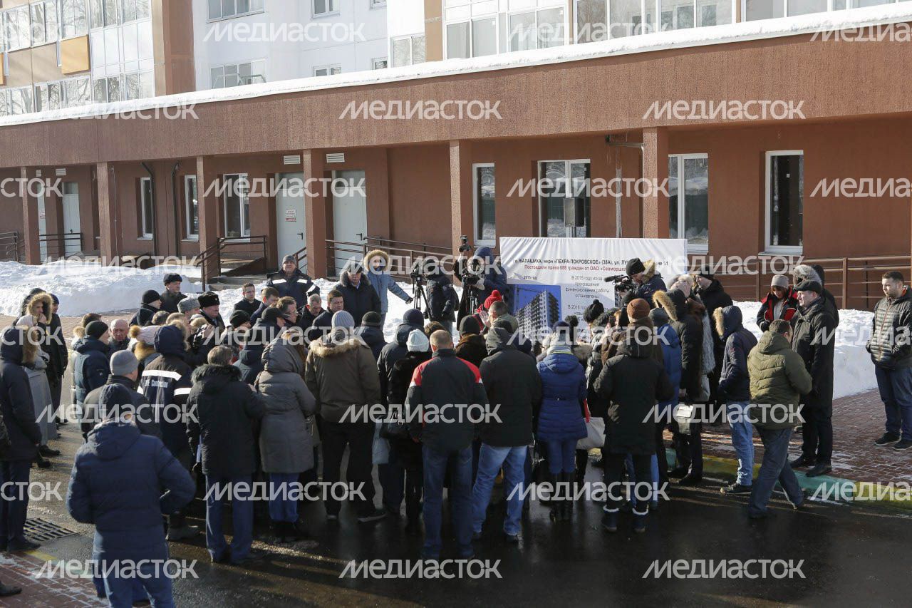 Рабочий визит губернатора Подмосковья в Балашиху, 13.02.2018