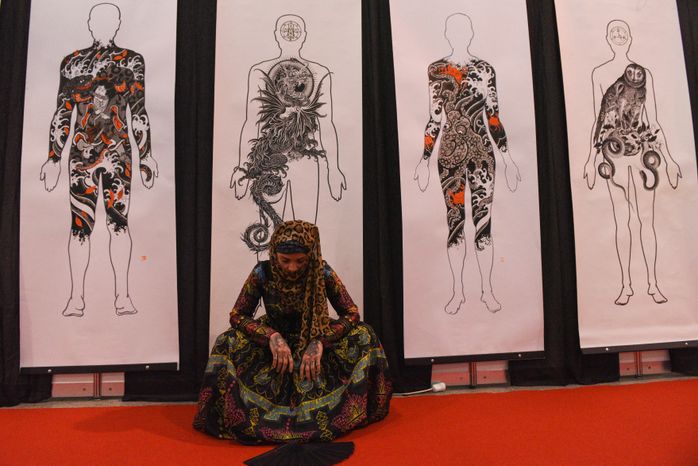Открытие фестиваля «Russian Tattoo Expo» в Москве
