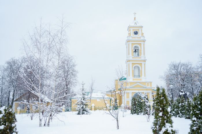 Зимние виды Лосино-Петровского