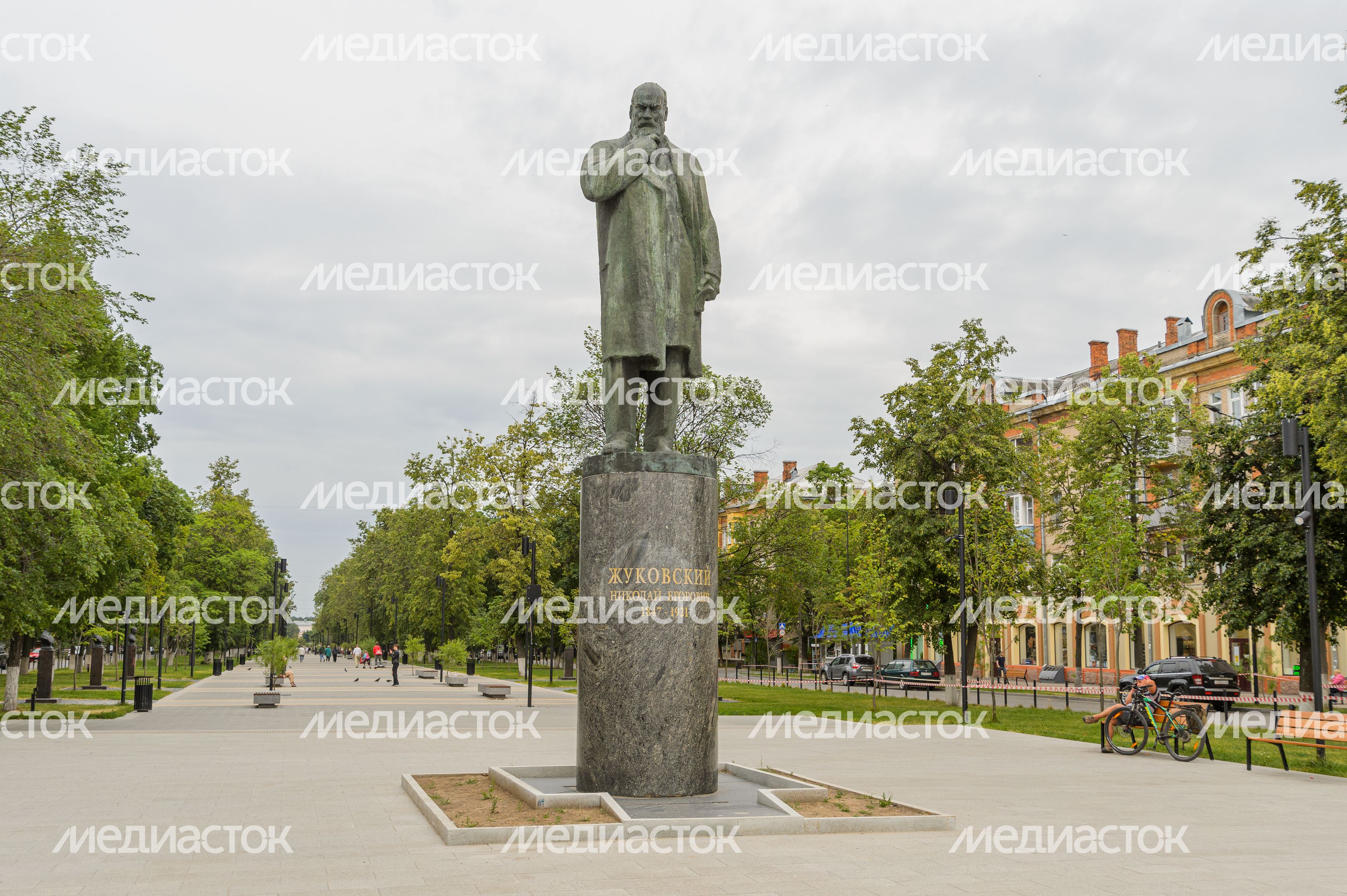 Памятник Н.Е. Жуковскому