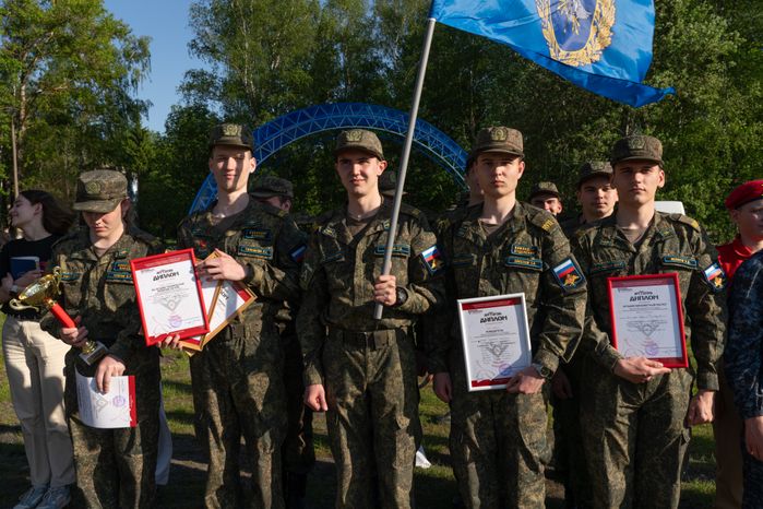 Военно-техническая игра "Арт-дуэль-2024" на аэродроме Волосово