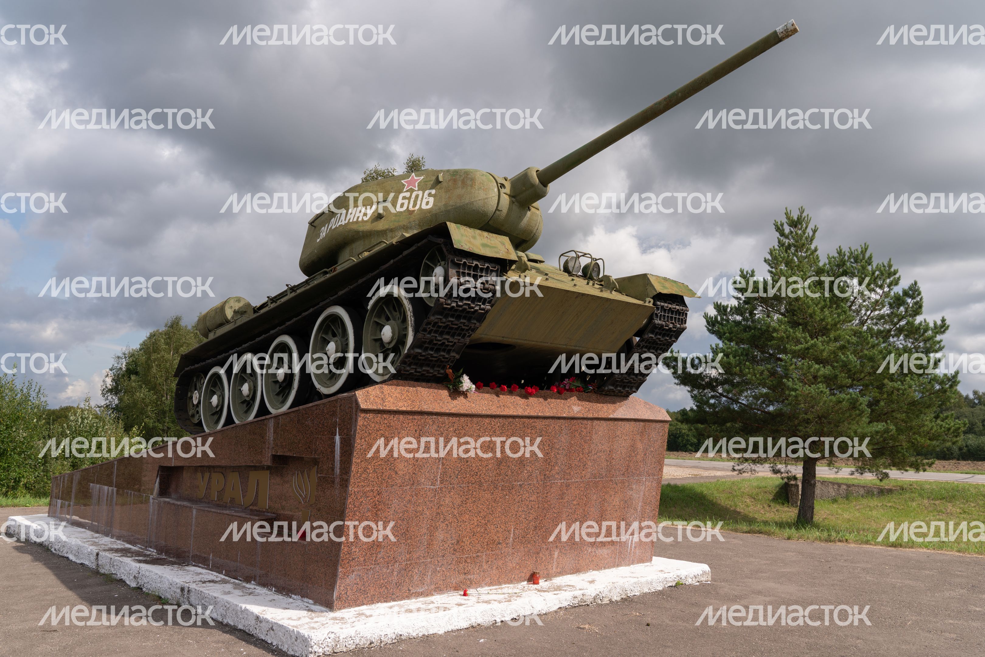 Лотошино. Памятник генералу Д.Д. Лелюшенко Лотошино. Памятник генералу Д.Д. Лелюшенко