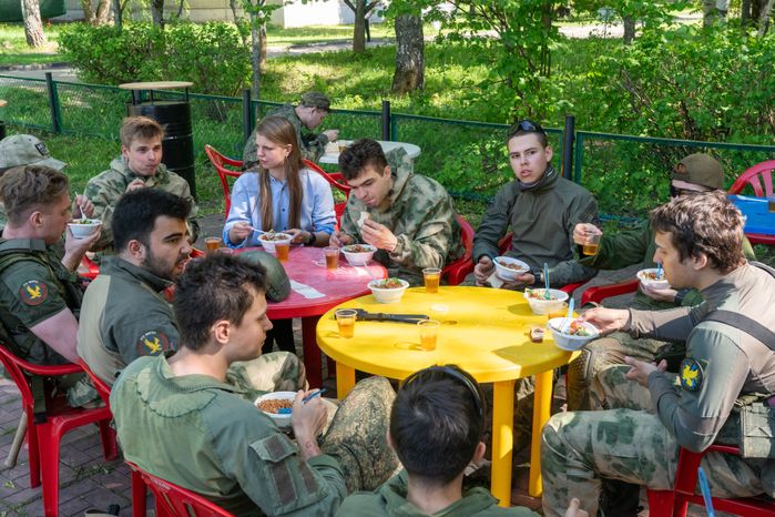 Военно-техническая игра "Арт-дуэль-2024" на аэродроме Волосово