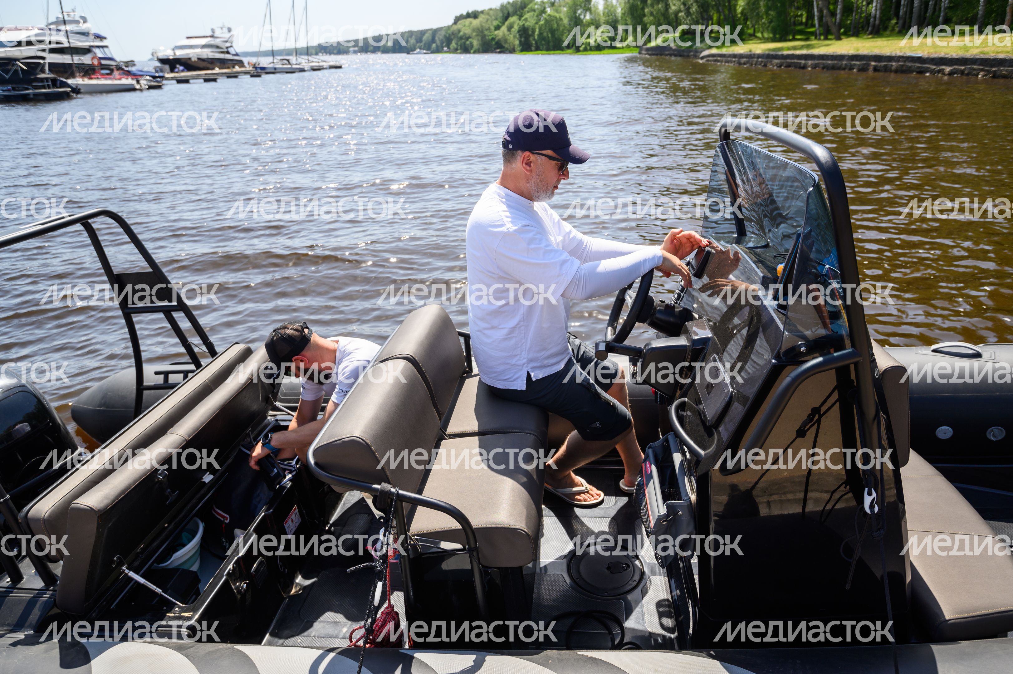 Регата на Пестовском водохранилище в Мытищах