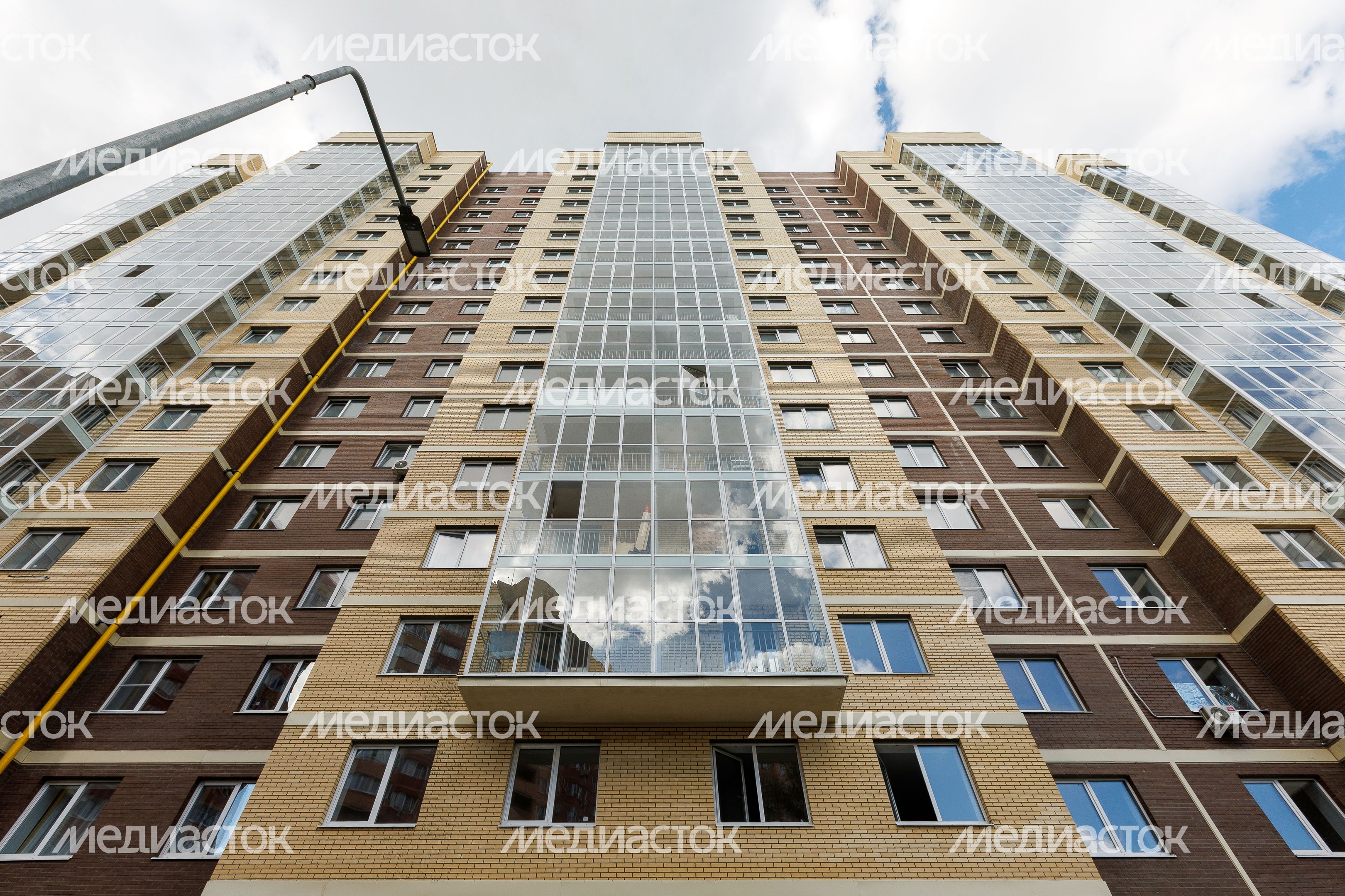 Многоквартирный дом в ЖК «Высокий берег» для переселенцев в Лыткарино Многоквартирный дом в ЖК «Высокий берег» для переселенцев в Лыткарино