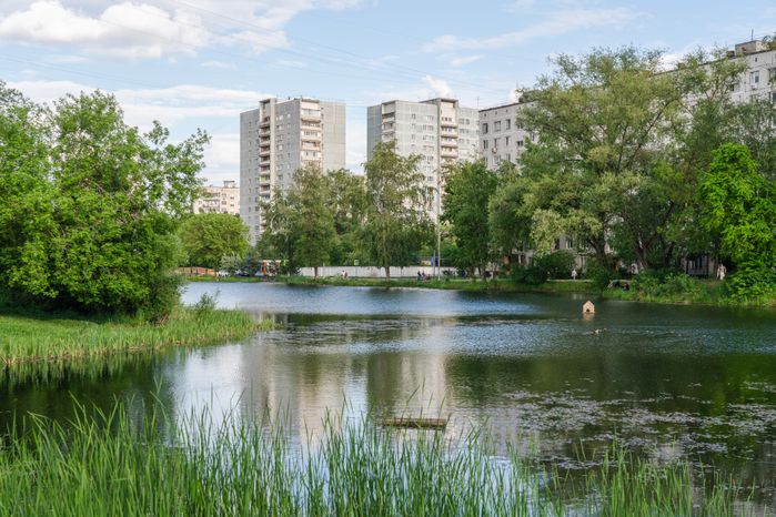 Благоустройство Комсомольского пруда в Одинцово