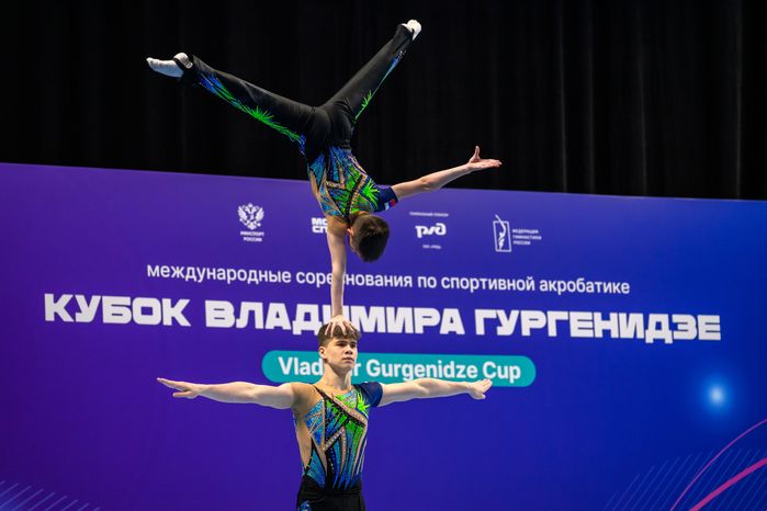 Финал Кубка Гургенидзе по спортивной акробатике в двойках в Одинцово