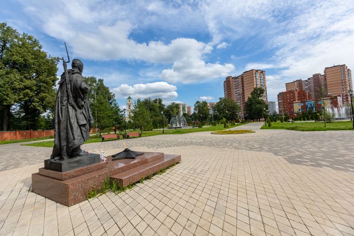 Лосино-Петровский. Памятник-мемориал погибшим жителям