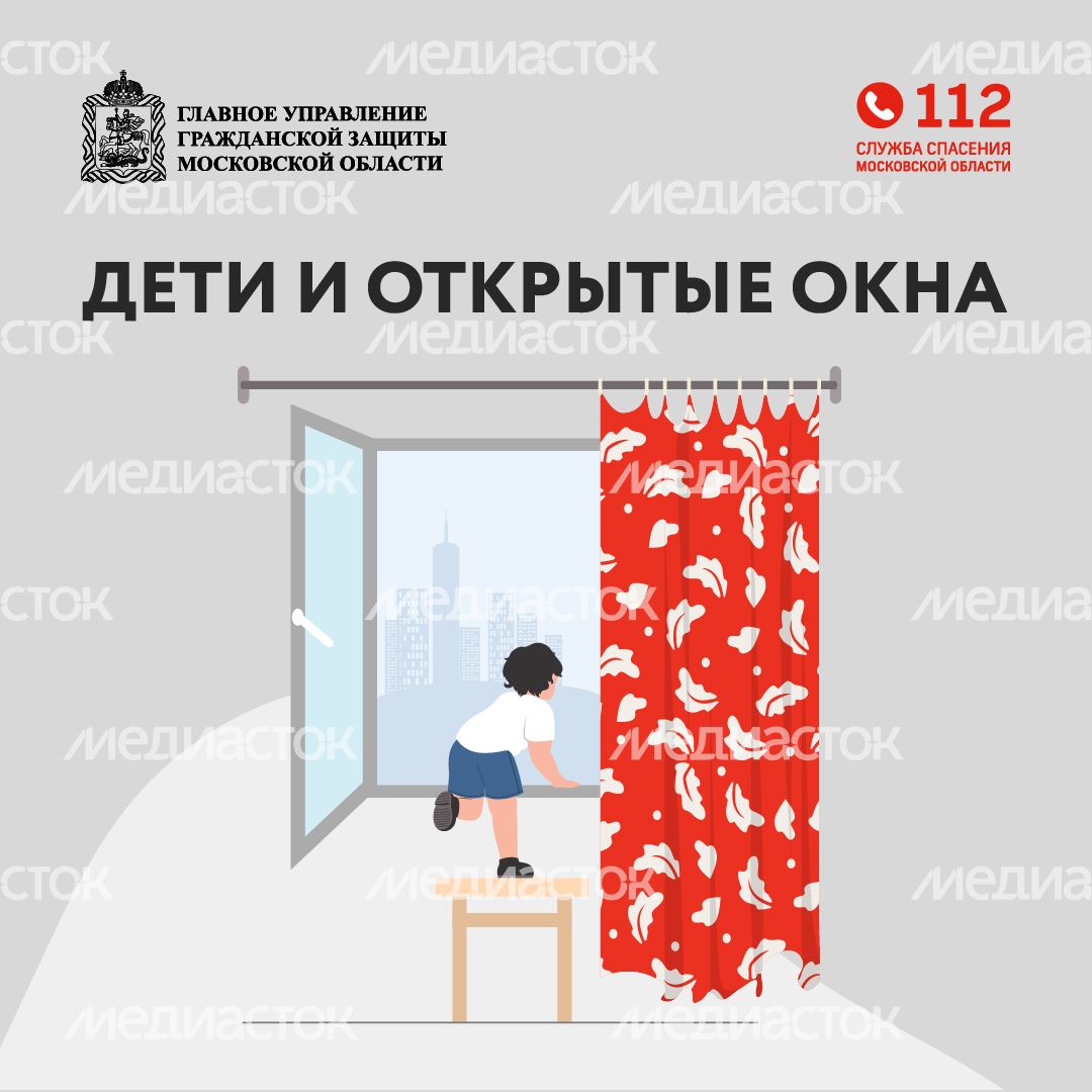 Дети и открытые окна - квадрат - 01