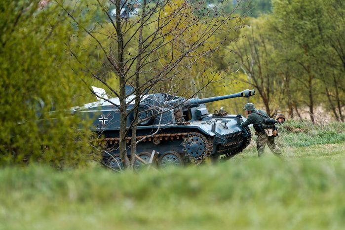 XIX Военно-исторический фестиваль "Огненная дуга" в Ступино