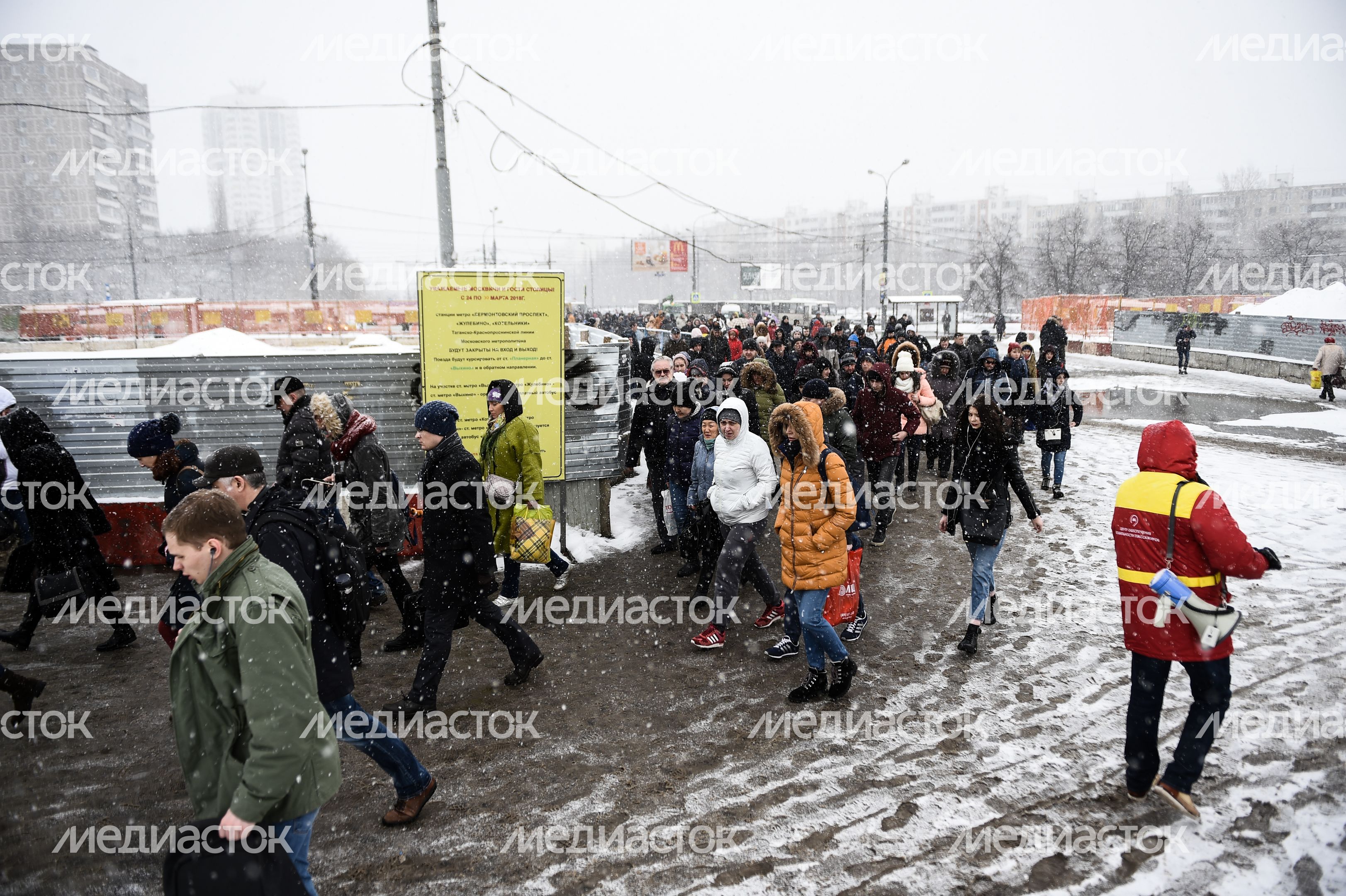 Закрыты три станции Люблинской линии метро на Юго-Востоке Москвы