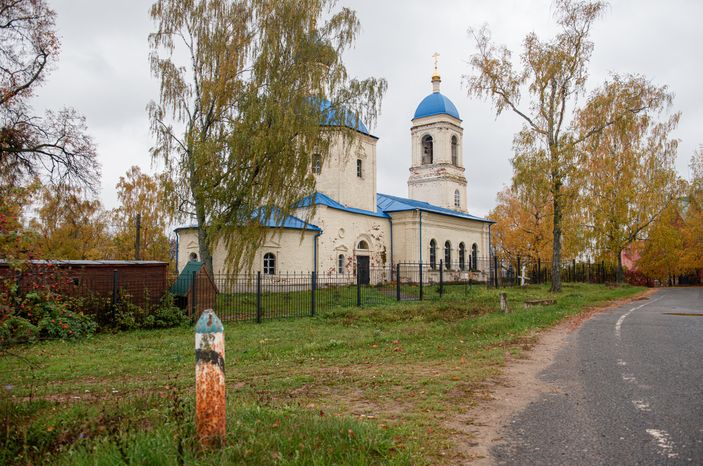 Осенние виды села Спас-Дощатый
