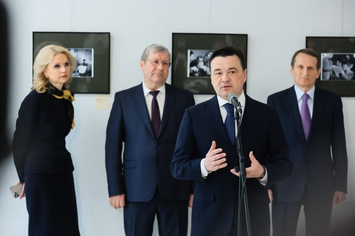 Церемония открытия нового здания Российского государственного архива кинофотодокументов с участием Губернатора Подмосковья