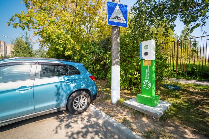 Станция зарядки электромобилей 50МОЕ-0294 в Красногорске