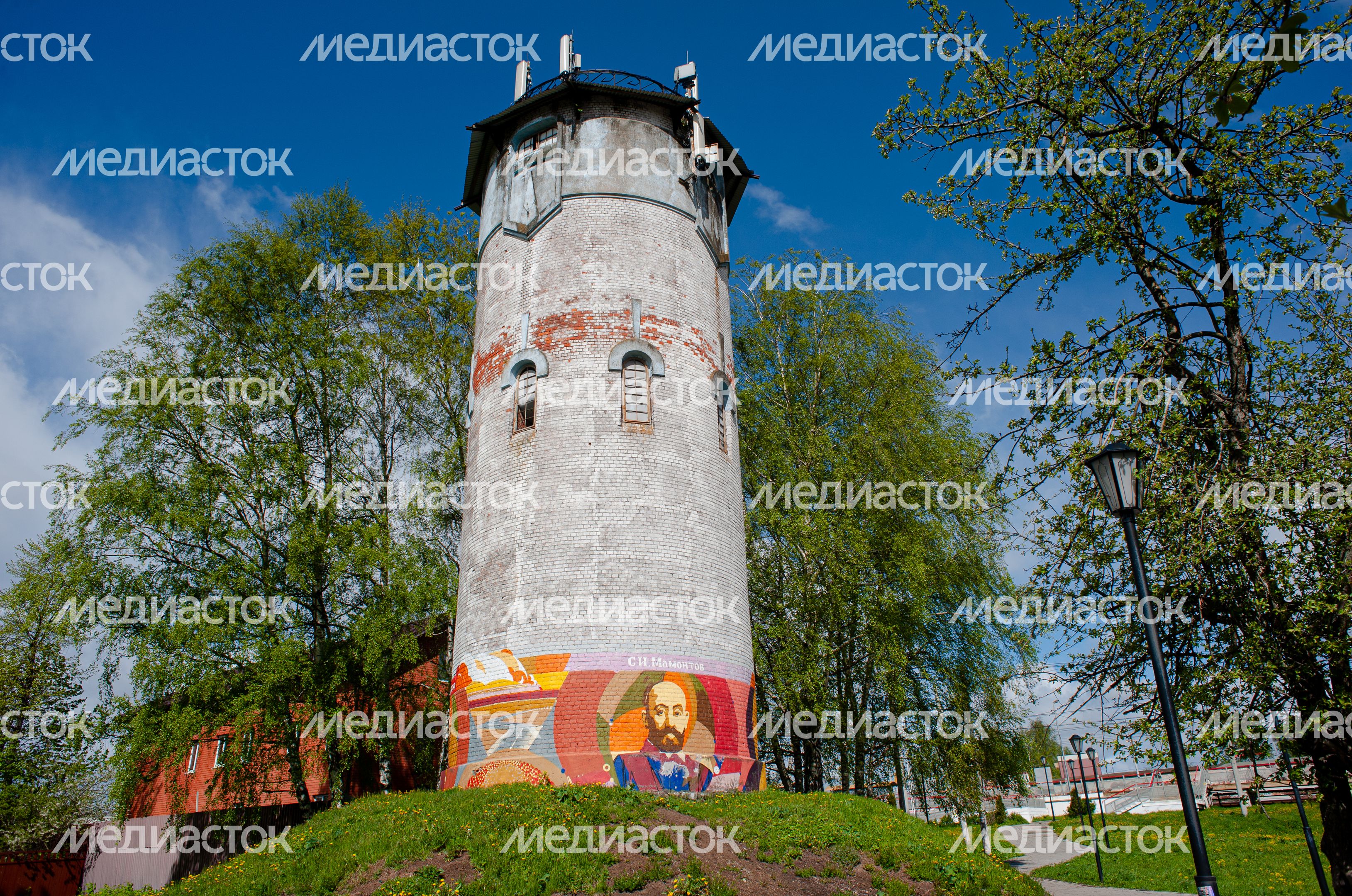 Весенние виды города Хотьково