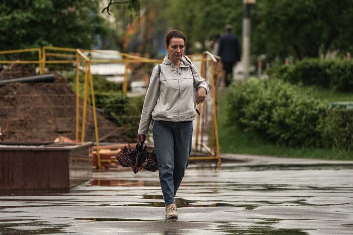 Дождливая погода в Москве