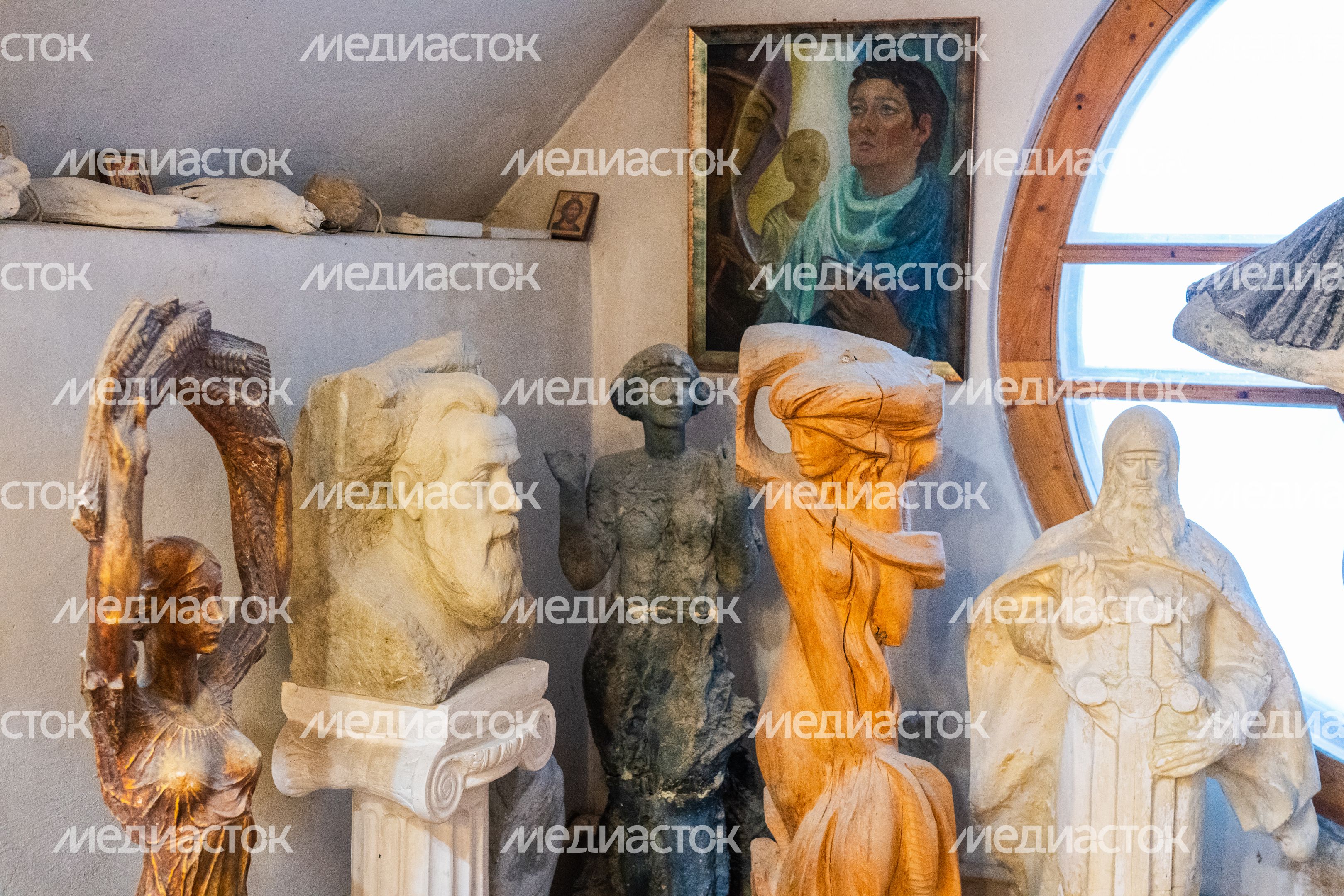 Парк и галерея скульптора Сергея Казанцева в Истре