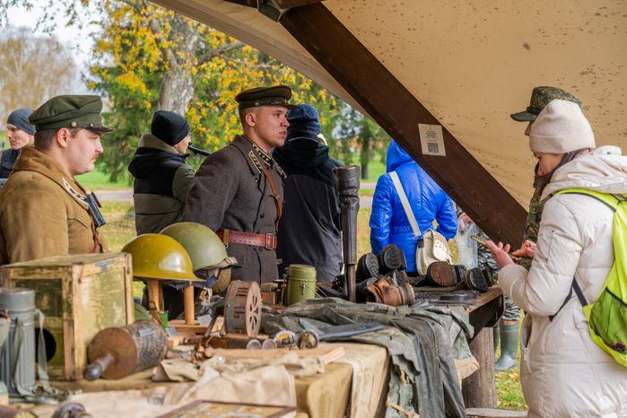 Интерактивные площадки на военно-историческом фестивале «Москва за нами. 1941 год» на Бородинском поле