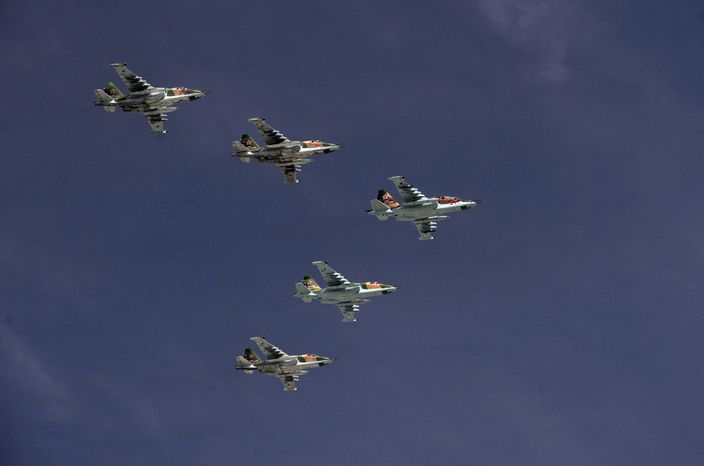Генеральная репетиция парада Победы на Красной площади