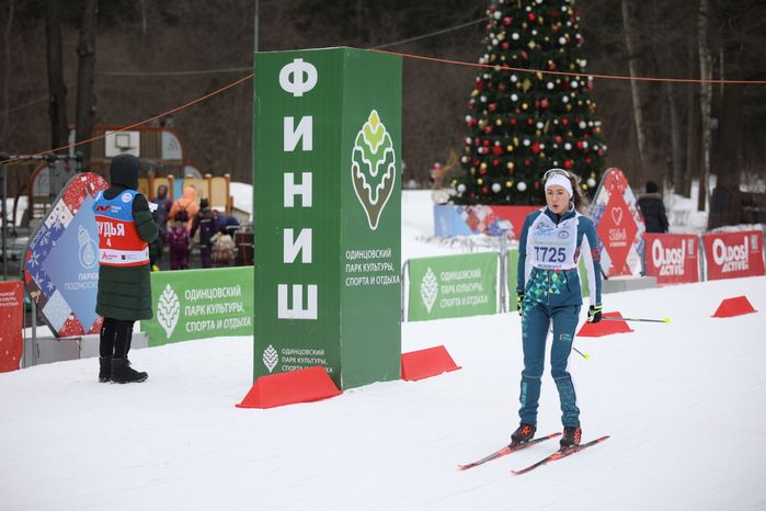 Сдача норм ГТО по лыжам