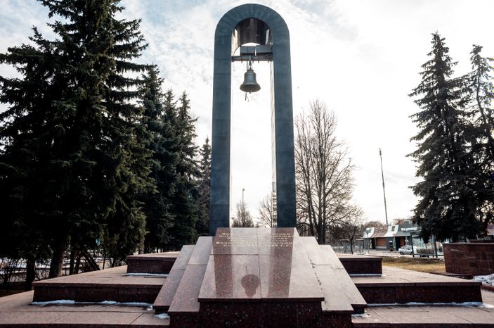 Зимние виды города Чехов