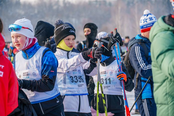 Массовая гонка «Лыжня России-2024» в Химках