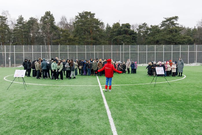 Спортивно-развлекательное мероприятие «Бегущие по снегу» в Кузьминском лесопарке в Котельниках