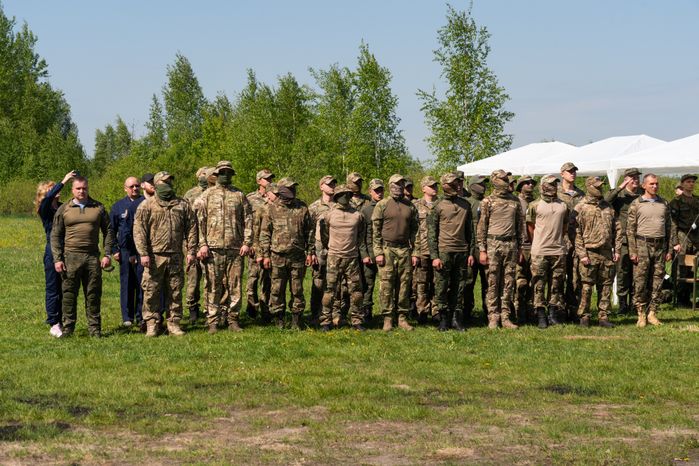 Военно-техническая игра "Арт-дуэль-2024" на аэродроме Волосово