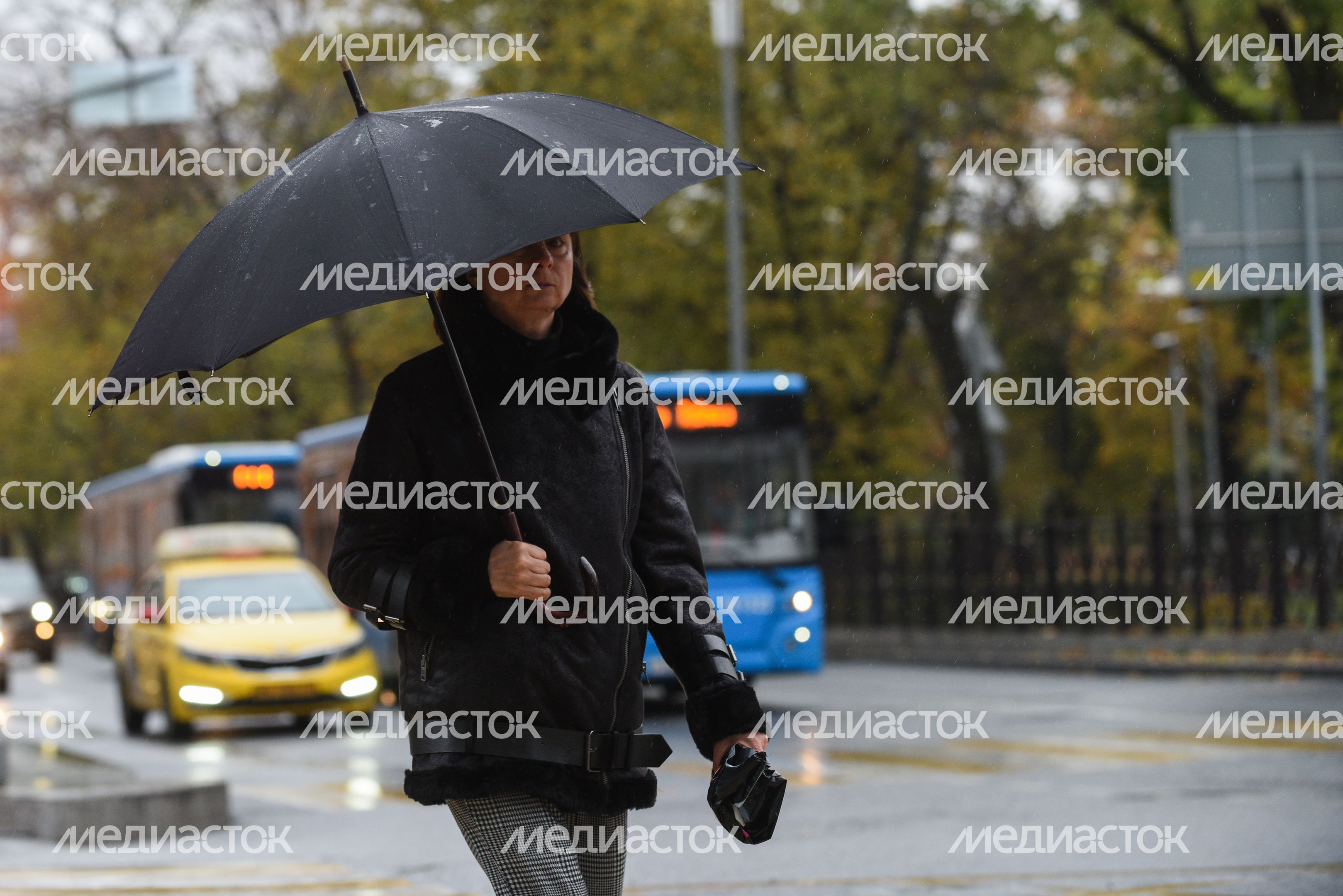 Дождливая погода в Москве