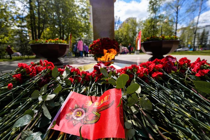 Зажжение Вечного огня в Королеве
