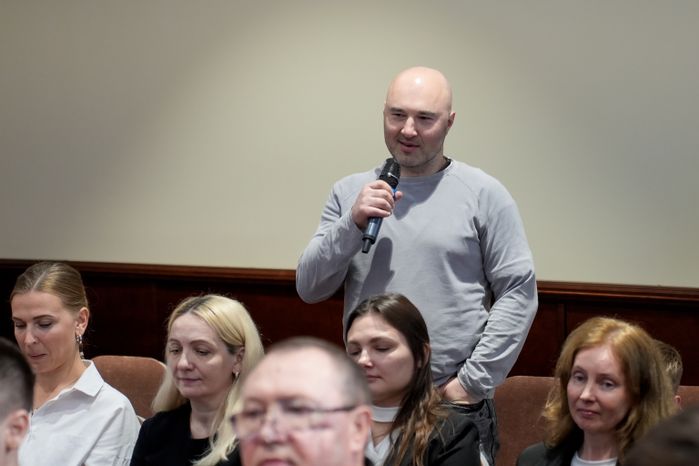 Ветераны СВО и семьи погибших героев в Доме правительства Московской области