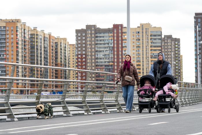 В Люберцах благоустроили парк "Дружба" с пешеходным мостом через озеро Черное