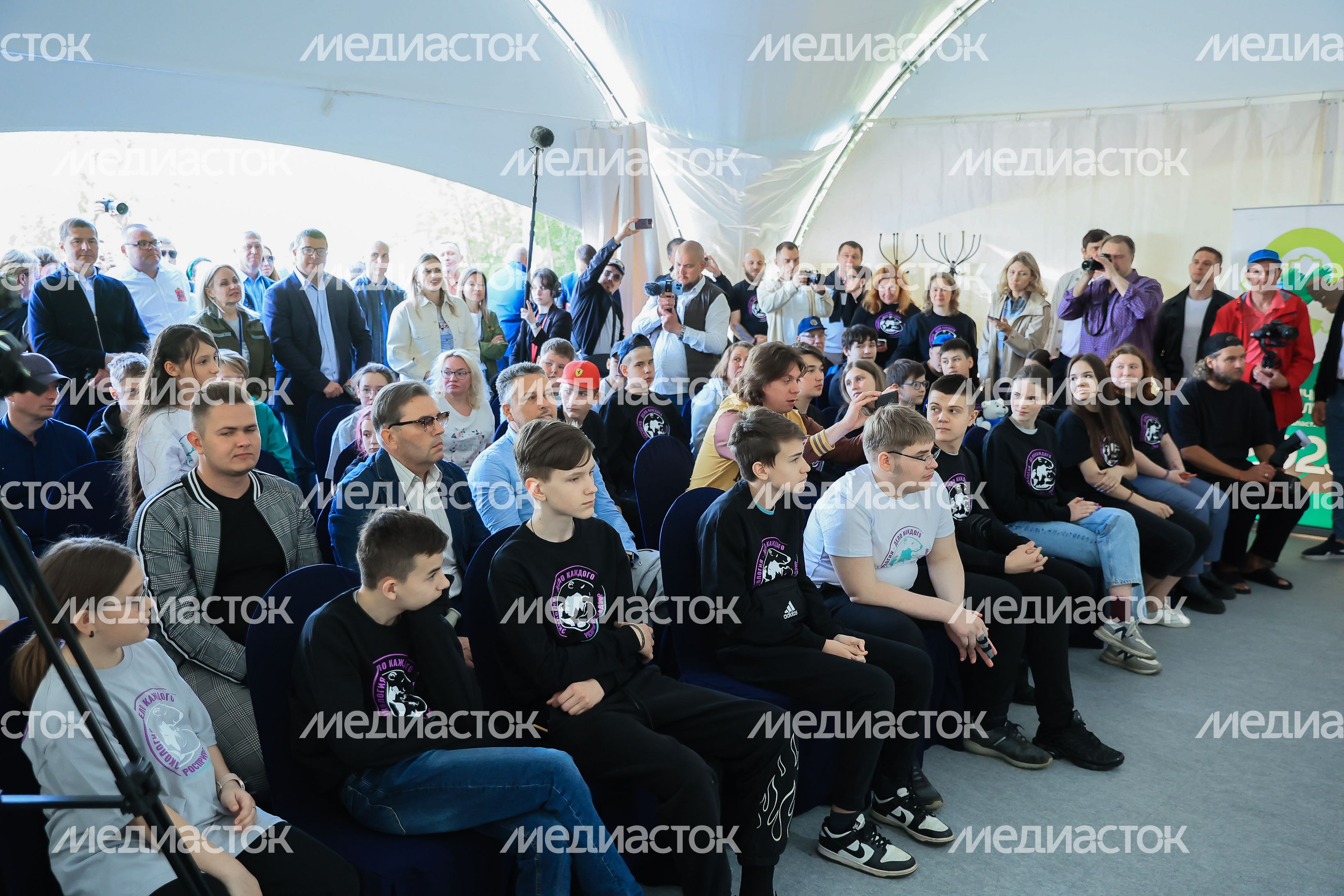 Посещение экологического фестиваля в Люберцах Губернатором Подмосковья