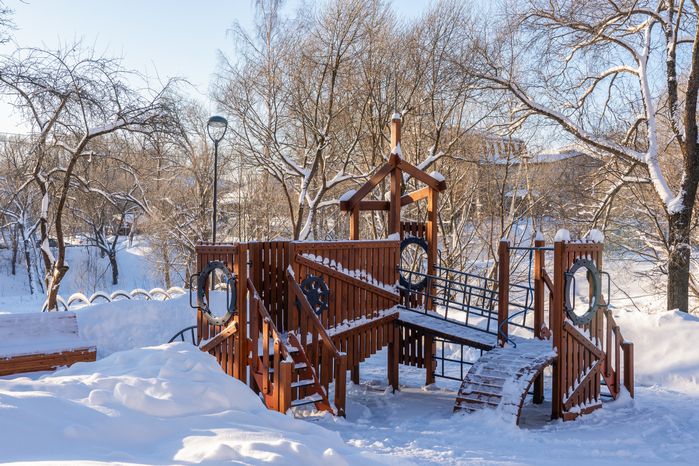 Зимний парк "Лукоморье" в Рузе