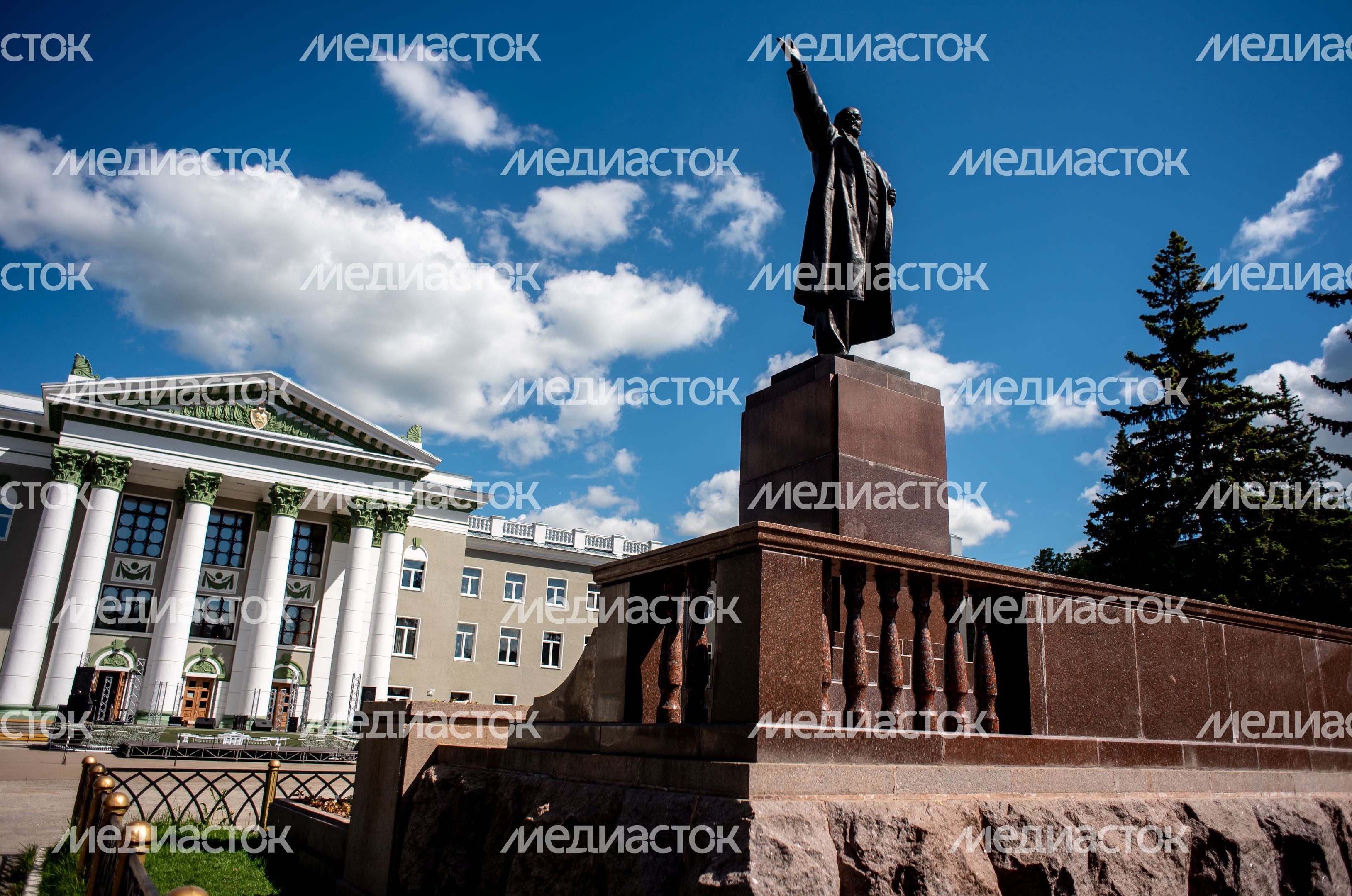 Летние виды города Ступино