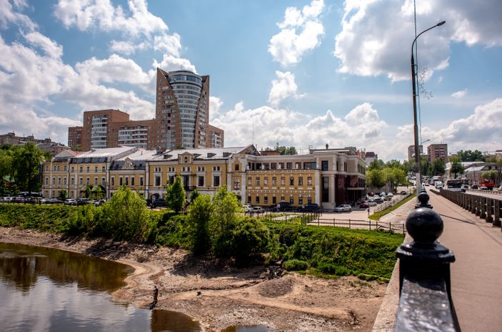 Весенние виды города Подольск