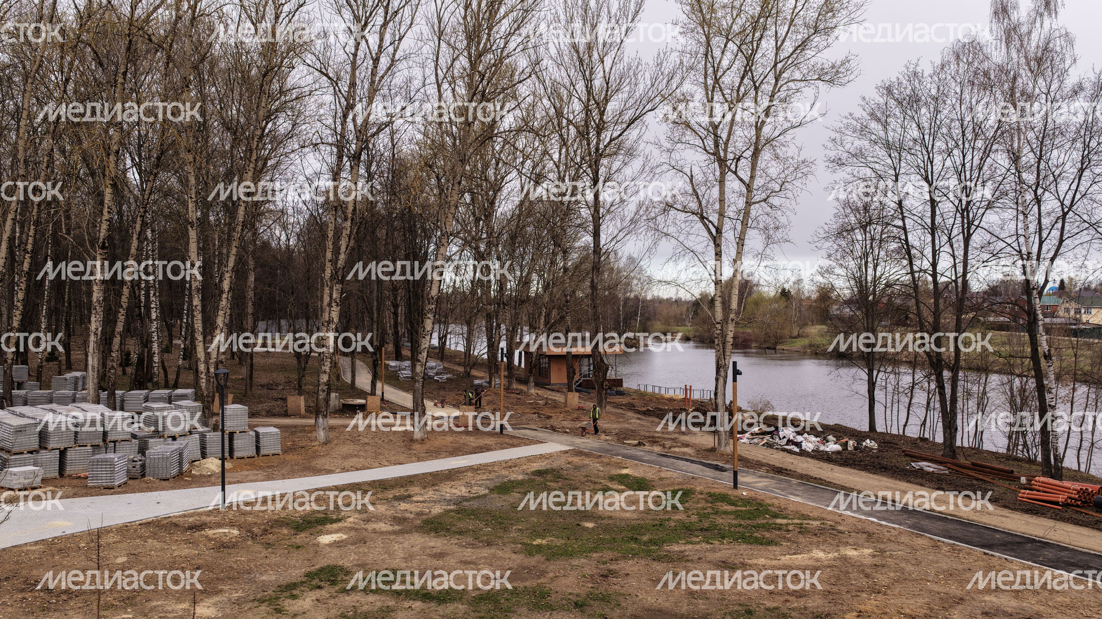 Благоустройство Центрального парка в Щелково Благоустройство Центрального парка в Щелково