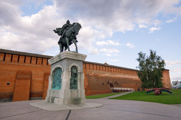 Коломна. Памятник Дмитрию Донскому
