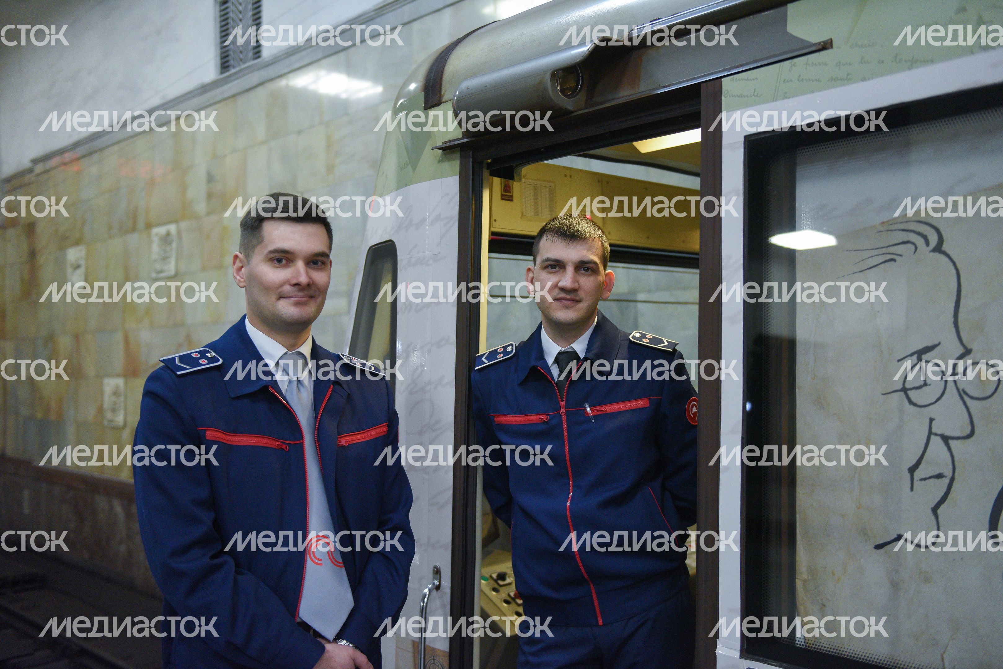 Запуск нового тематического поезда «Мой Маршак» в метро Москвы