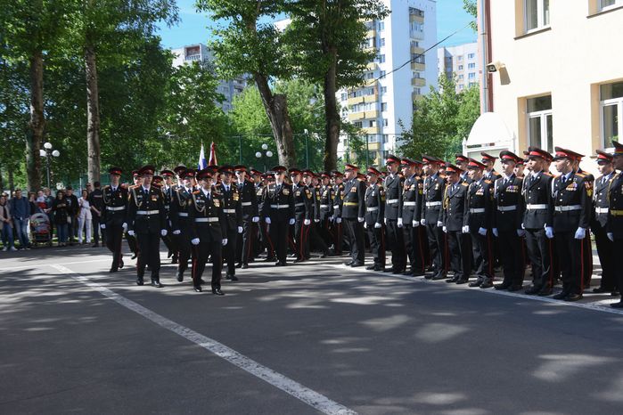 Последний звонок в Московском президентском кадетском училище имени М.А. Шолохова, 1 часть