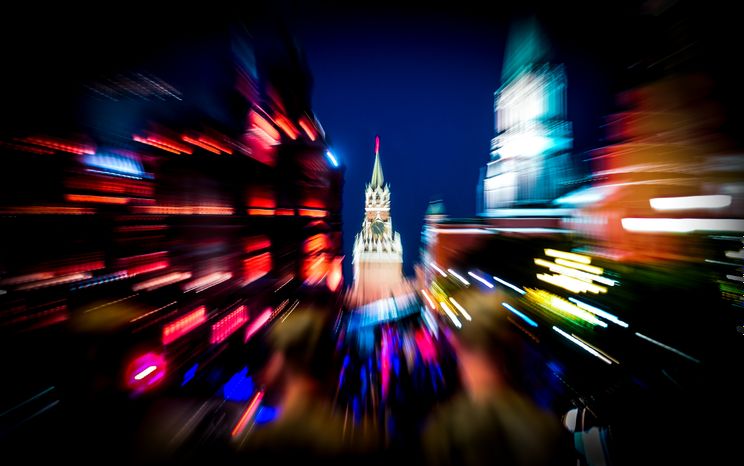 Пешая репетиция парада Победы в Москве