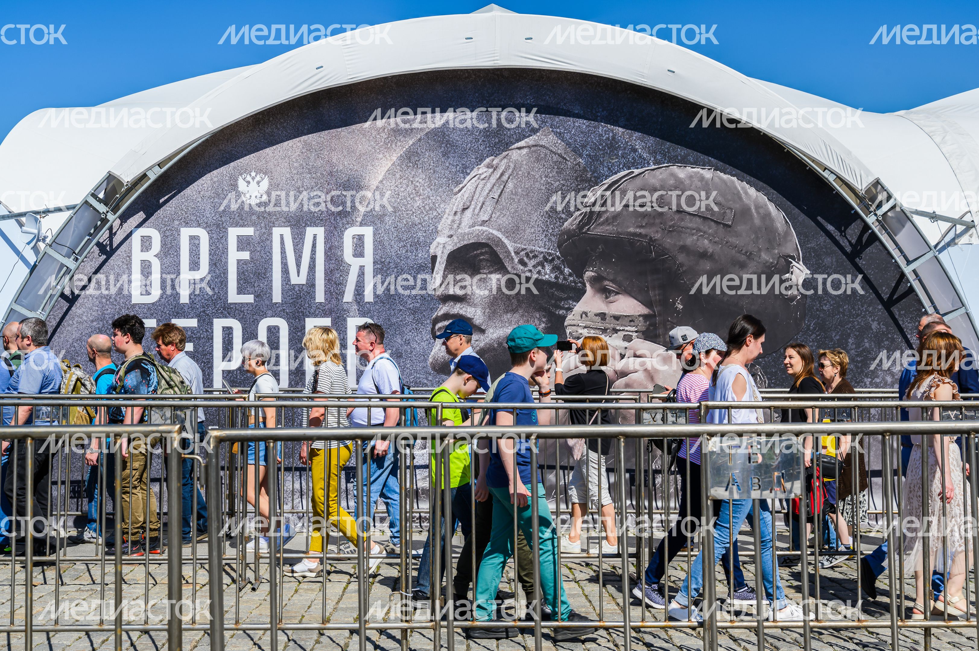 Выставка вооружения в Парке Победы, посвященная СВО